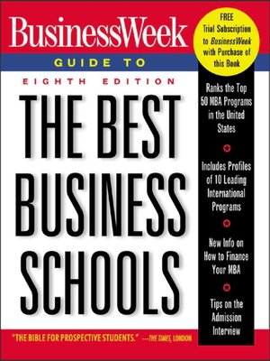 cover image of BusinessWeek Guide to The Best Business Schools